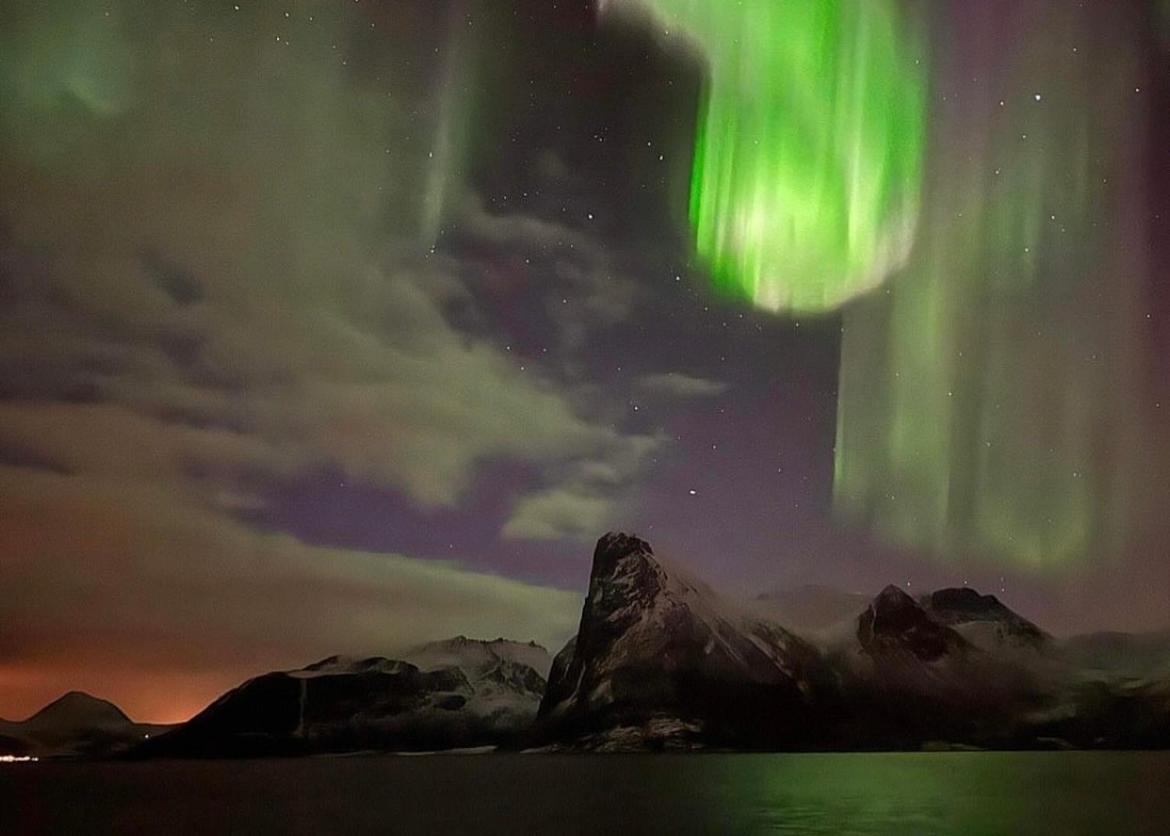 Апарт отель Senja Living Stonglandseidet Экстерьер фото